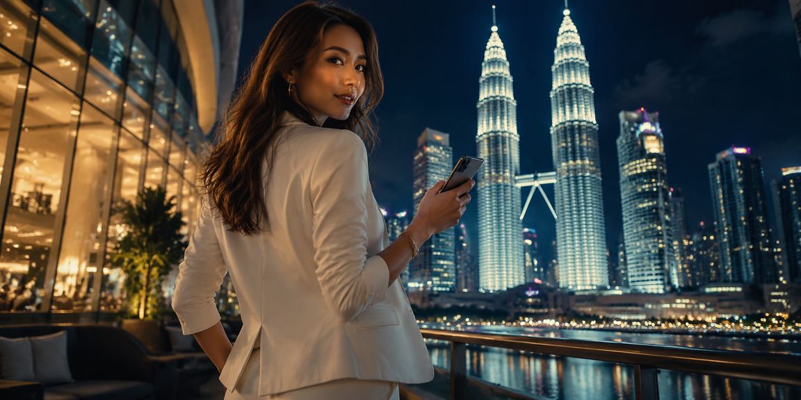 Pemain Kuala Lumpur menikmati kasino langsung melalui telefon pintar